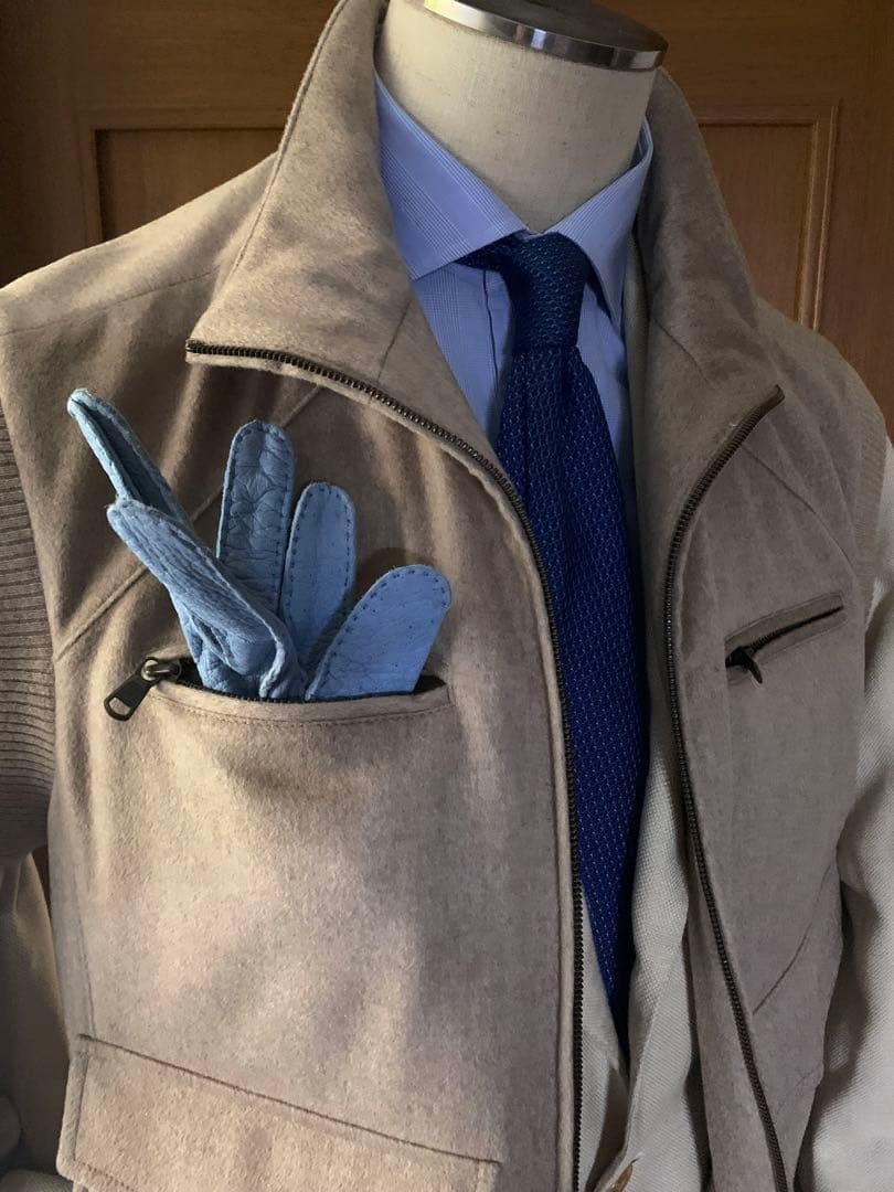 Brunello Cucinelli氏ご愛用　極上カシミアスーツベスト¥45万