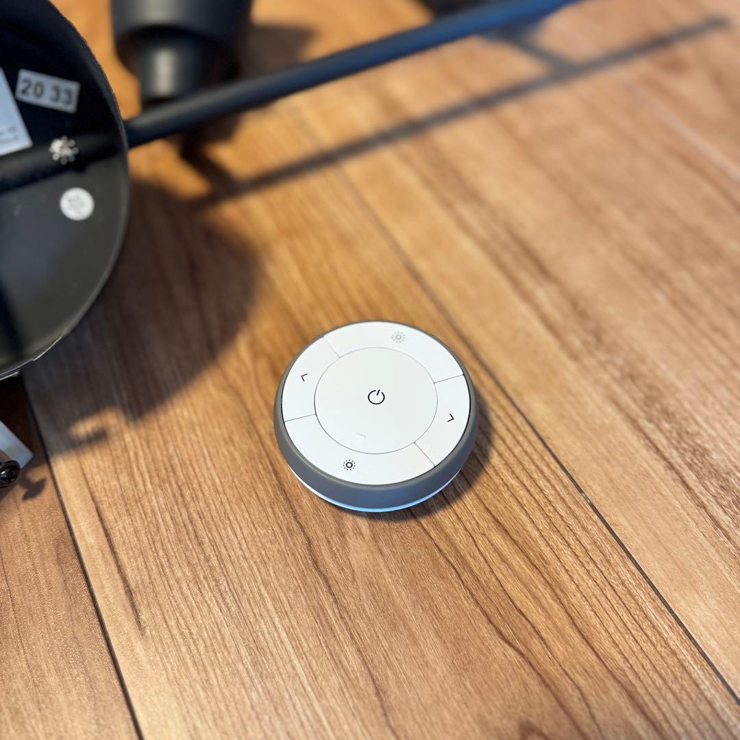 IKEA・luminousシーリングライト 2種セット／調光リモコン付