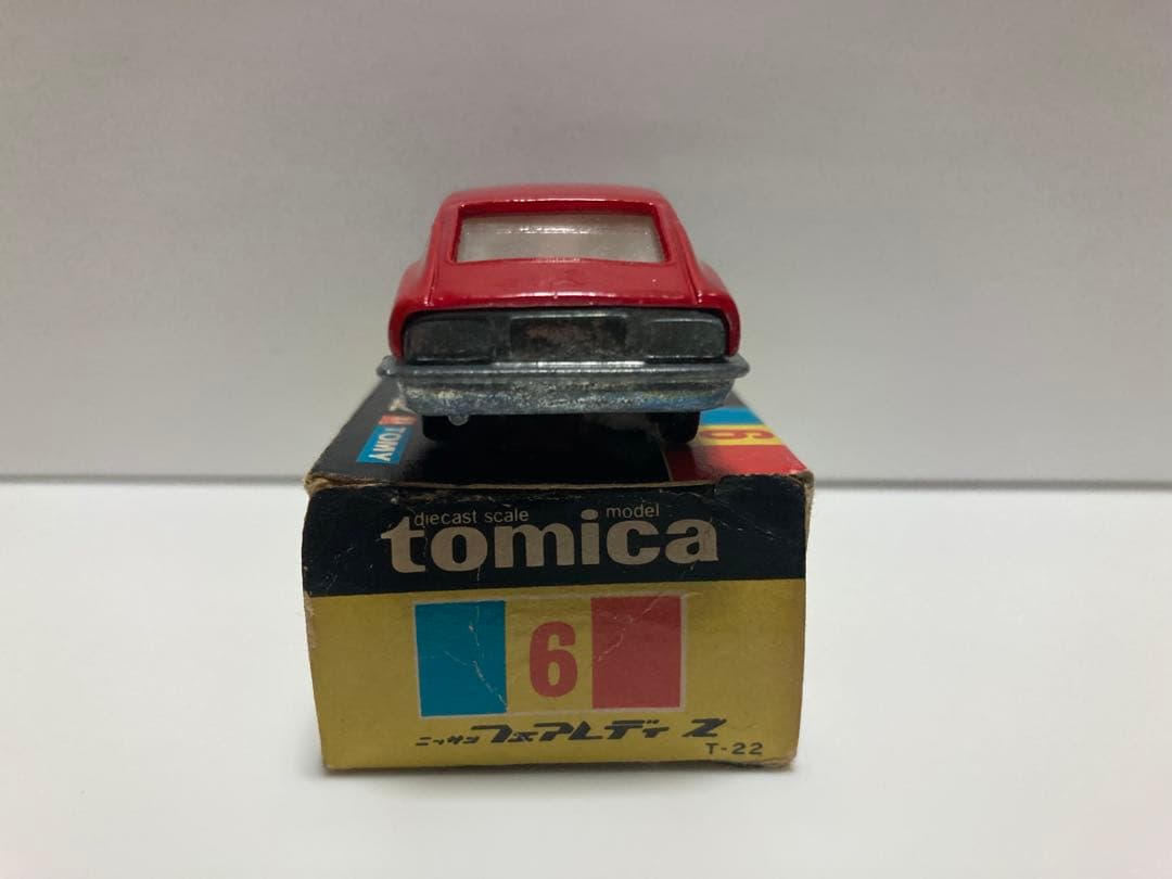 トミカ　日本製　ニッサン　フェアレディZ432 1Aホイール 赤