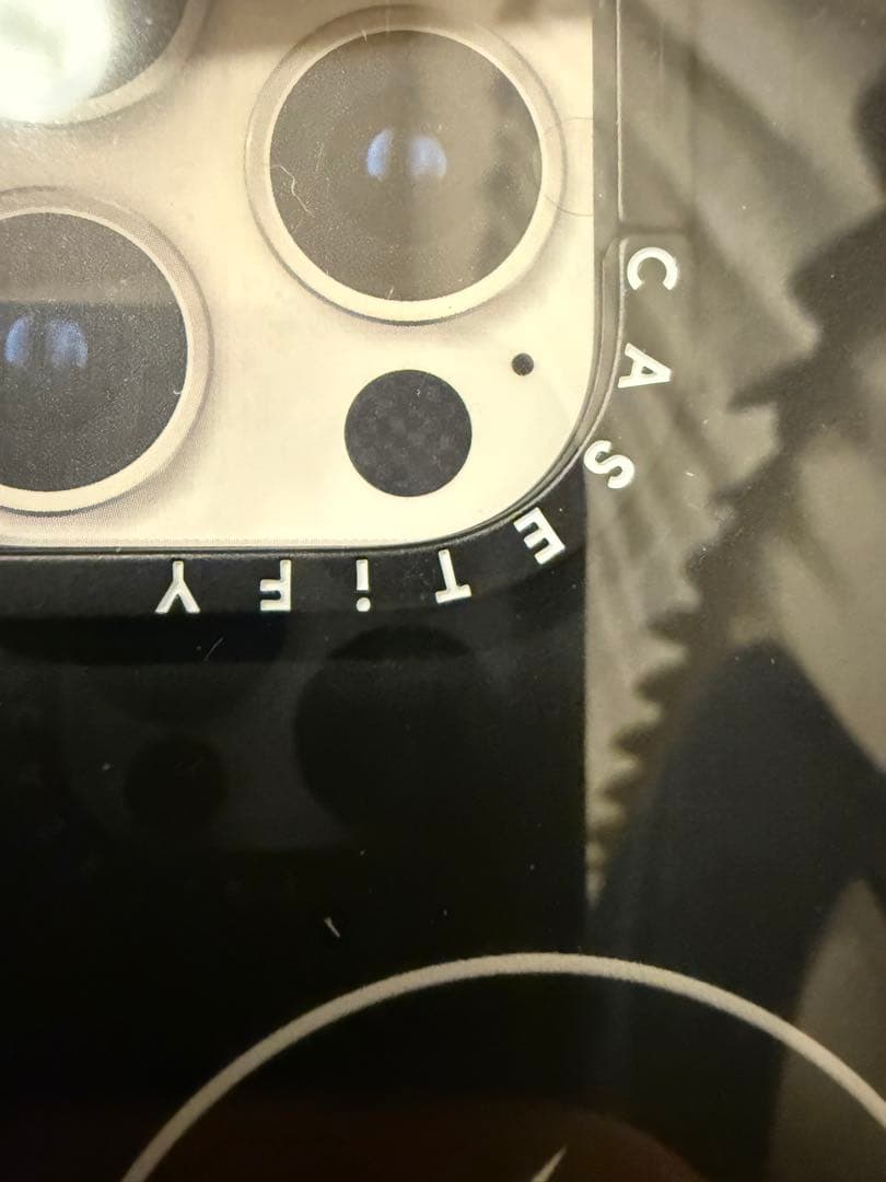 CASETiFY ブラック iPhone16promax fragment