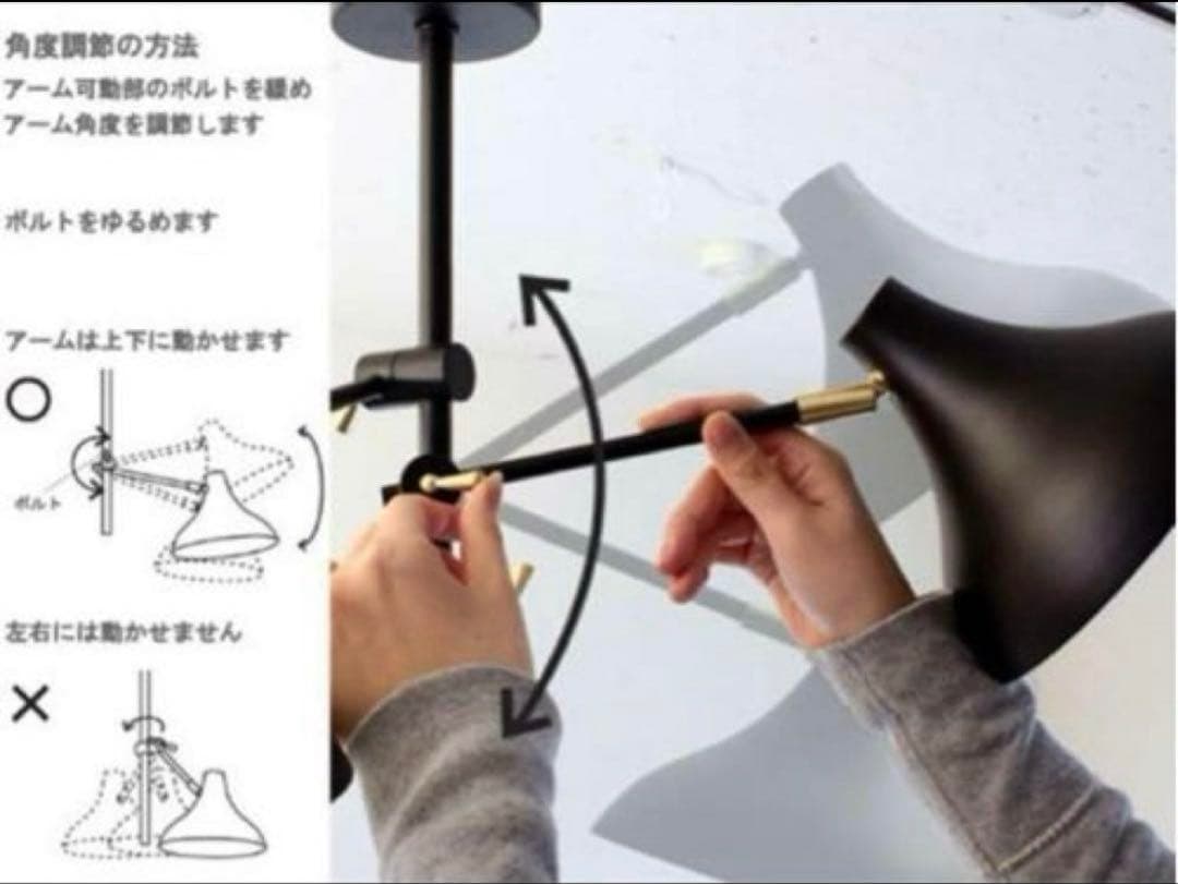 ディクラッセ DI CLASSE フィンケ Finke 3灯 ペンダントライト