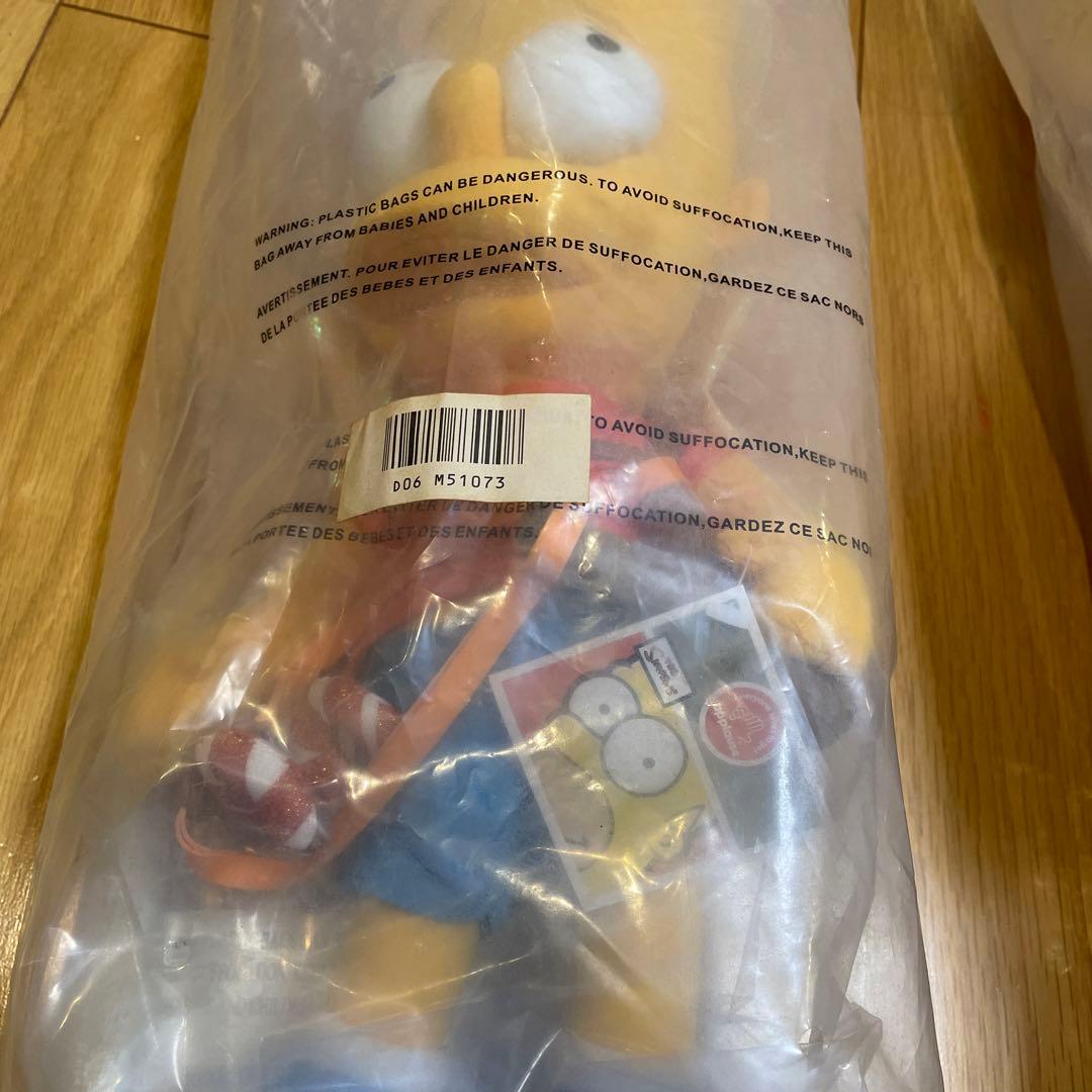 シンプソンズ　ホーマー　& エンジェル　バート　スタンド付きドール