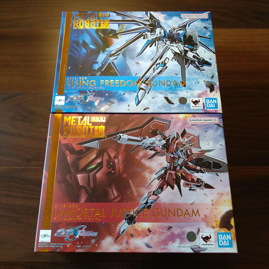 【新品未開封】メタルロボット魂　ライジングフリーダム　イモータルジャスティス