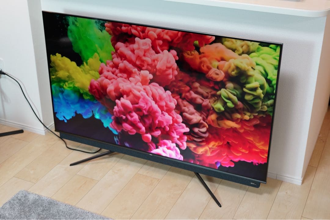 TCL 55C815 4K 量子ドット スマートテレビ サウンドバー搭載