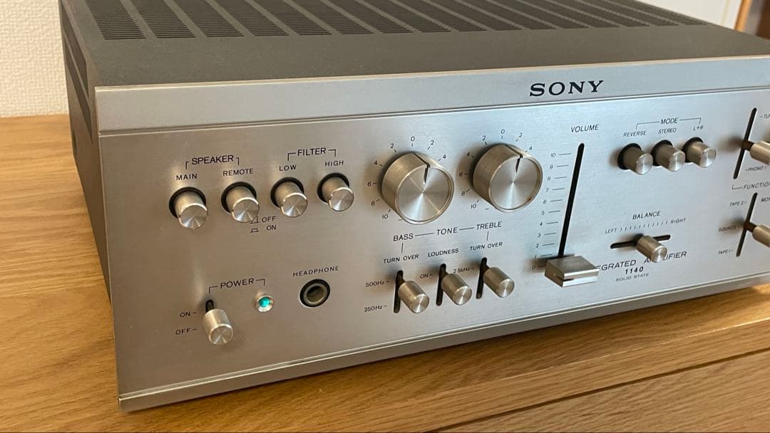 【音出確認済】SONY TA-1140プリメインアンプ