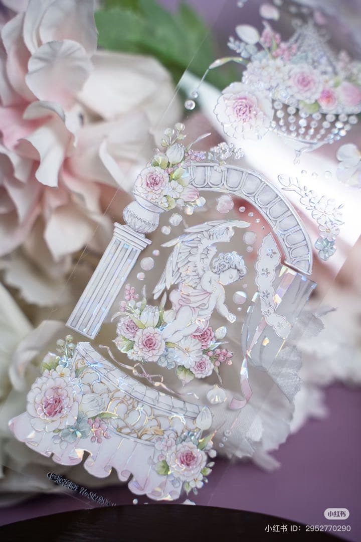 Hoshi奶芙《蜜恋花园》海外マスキングテープ　マステ 【2090】