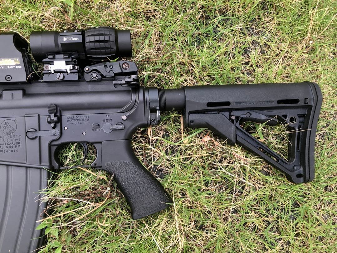 東京マルイ　ガスブローバックライフル　M4A1MWS 外装カスタム　マガジン6本