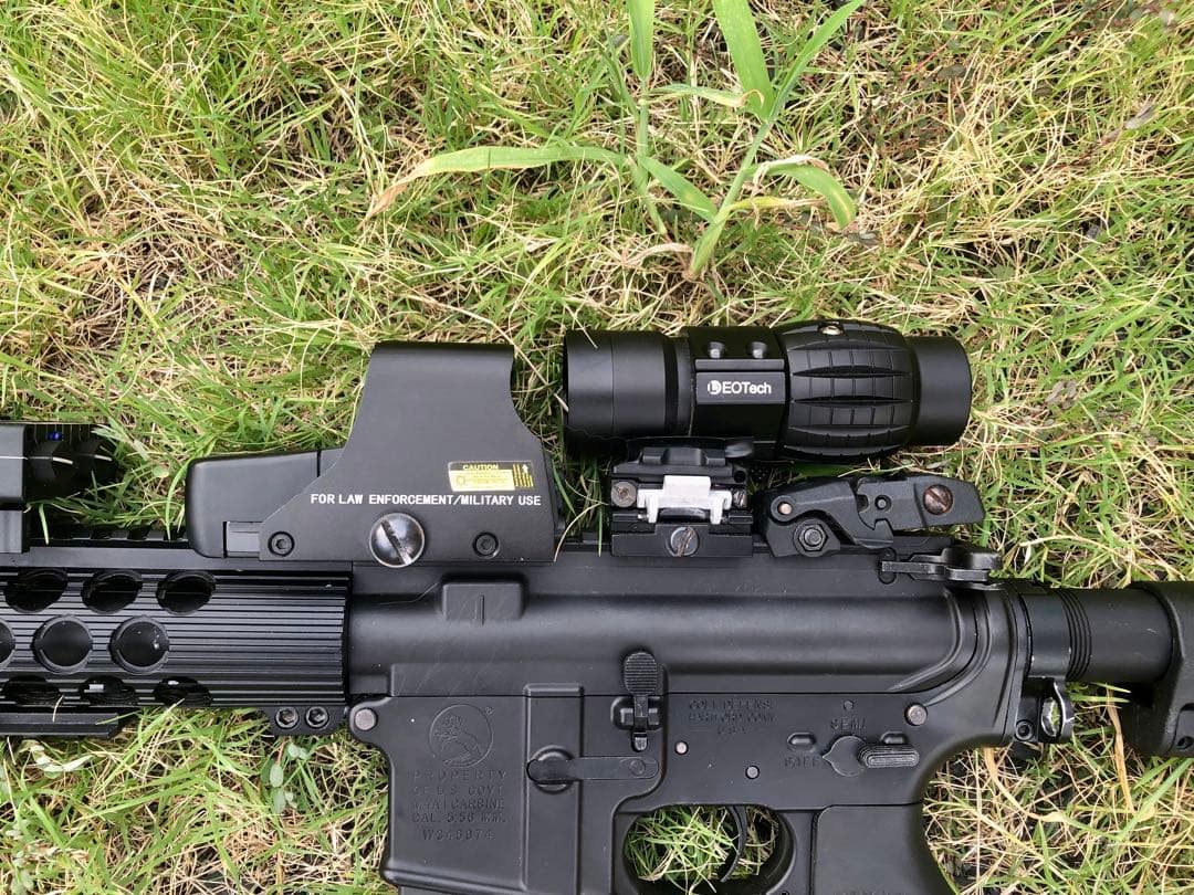 東京マルイ　ガスブローバックライフル　M4A1MWS 外装カスタム　マガジン6本