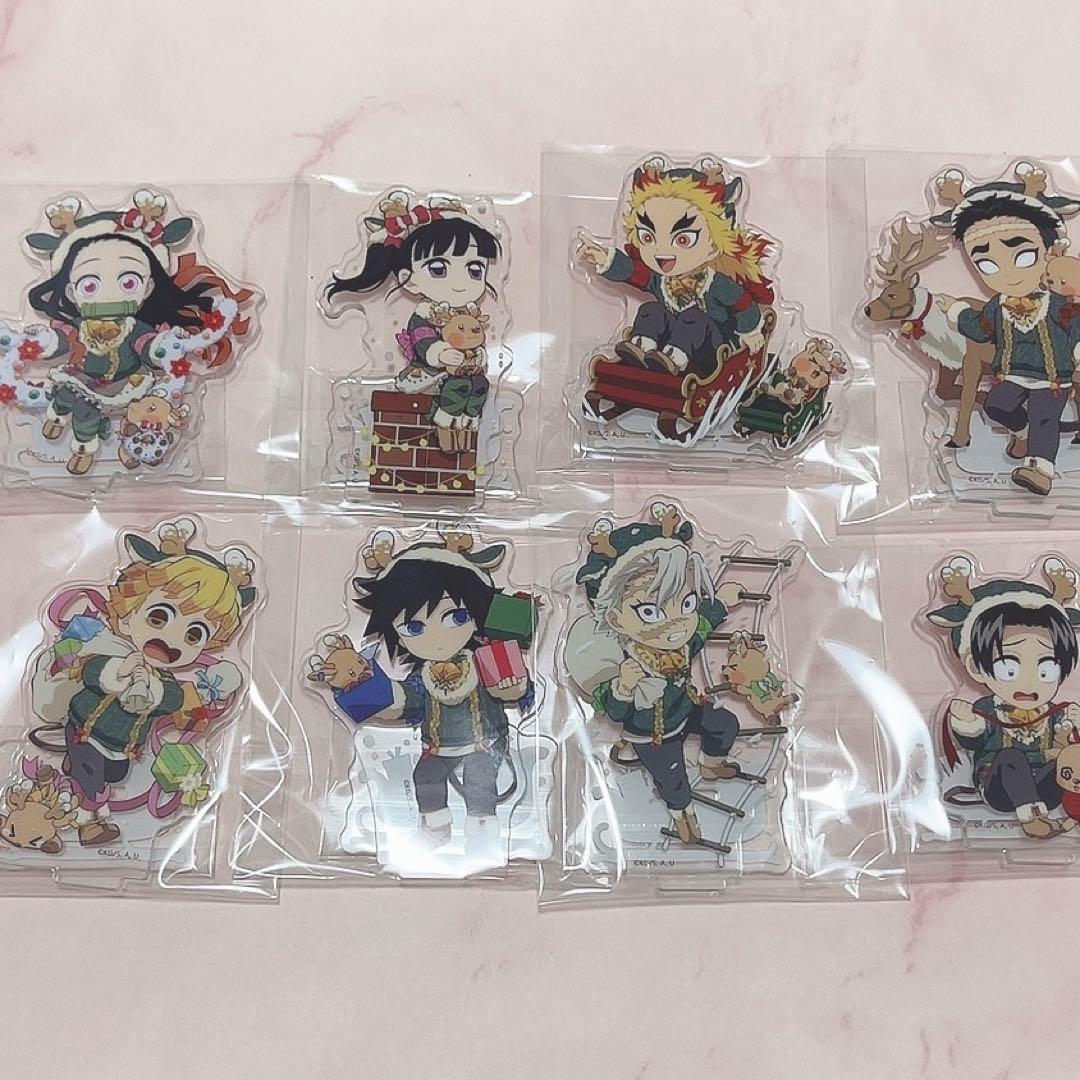 鬼滅の刃 クリスマス アクスタ コンプリート ランダムB