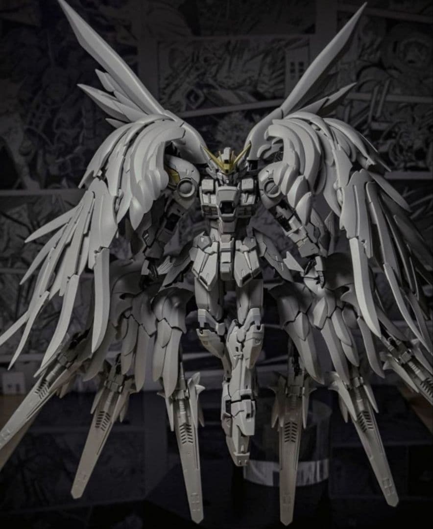 ウイング ガンダム　リサーキュレーション　スノーホワイト　EW　ガンプラ