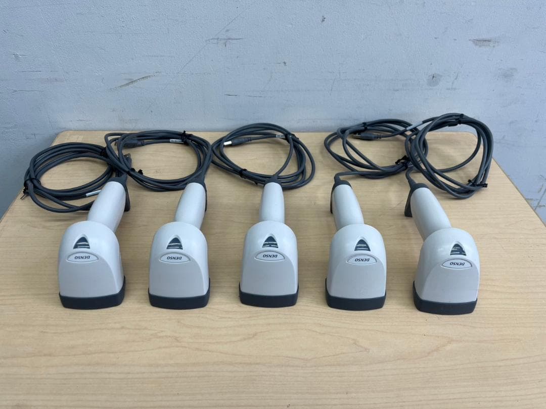 F6441☆DENSO☆バーコードリーダー5点☆AT25Q-SM☆QRコード対応