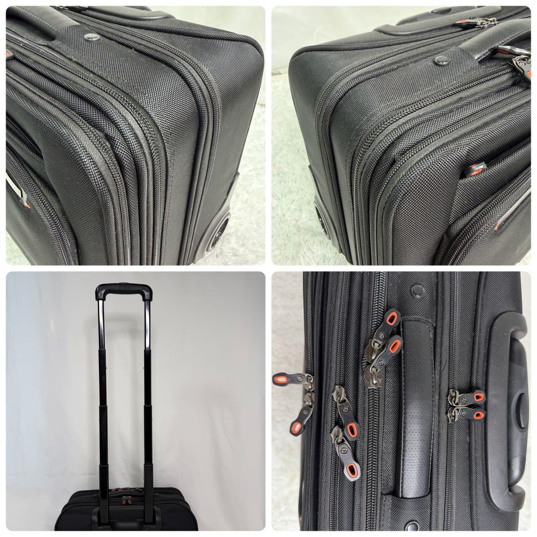 サムソナイト ビジネスキャリーバッグ トラベル 機内持込可 ブラック