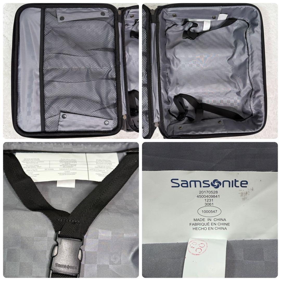 サムソナイト ビジネスキャリーバッグ トラベル 機内持込可 ブラック