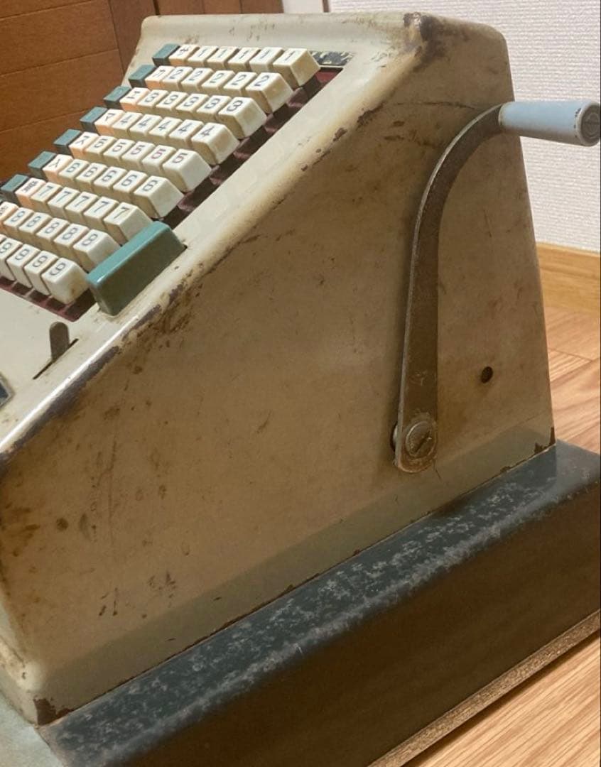 昭和レトロ TOWA レジスター　ジャンク品