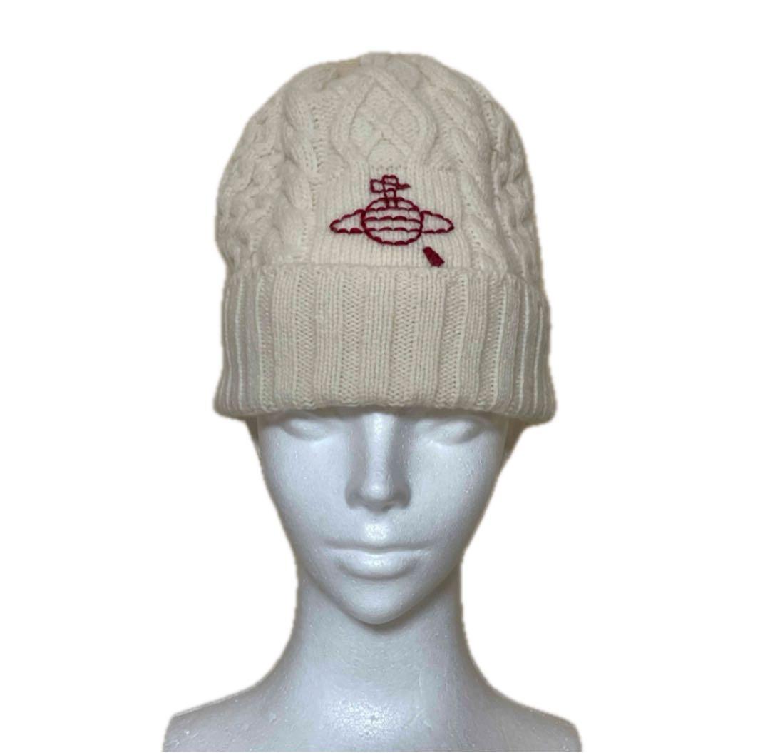 【Vivienne Westwood】 ニット帽子 ビーニー