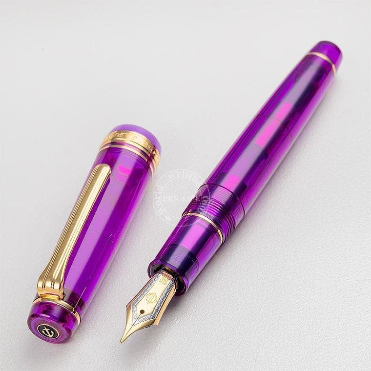 WANCHER×SAILOR 21K万年筆プロフェッショナルギア「枝垂れ藤」極細