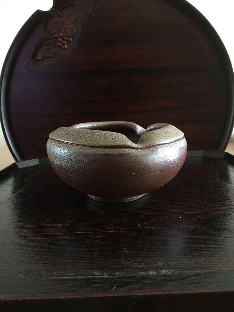 灰皿　備前焼　吉本正