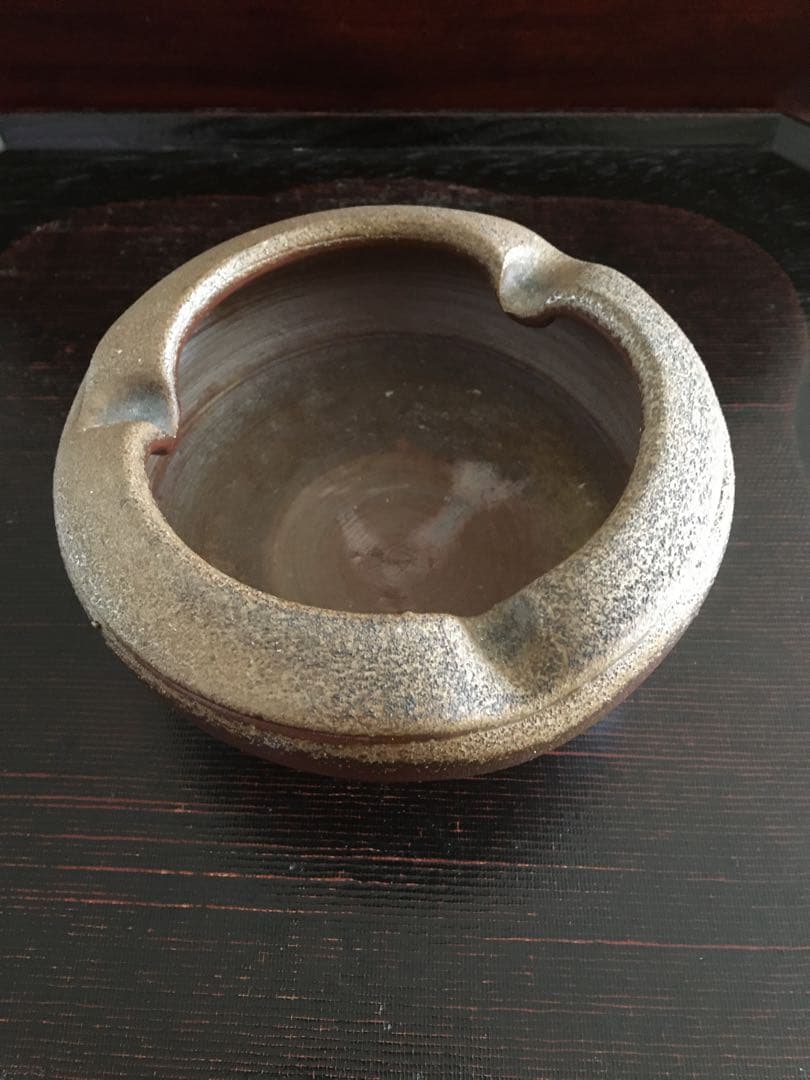 灰皿　備前焼　吉本正