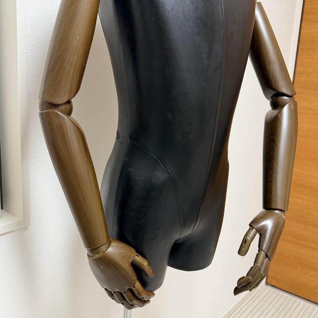 超希少✨Sun エコボディ トルソー マネキン 着付け 腕付き　メンズ　黒