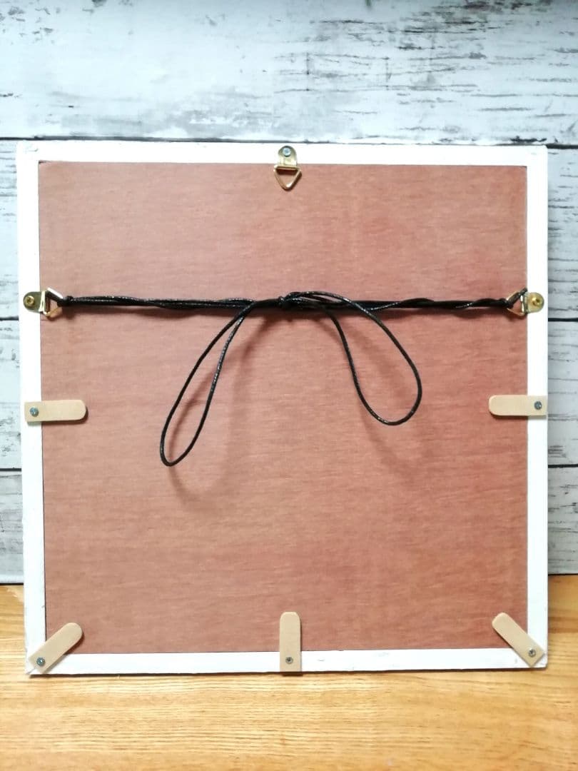 額縁ご確認ページ　title「てこてこニャンコ」