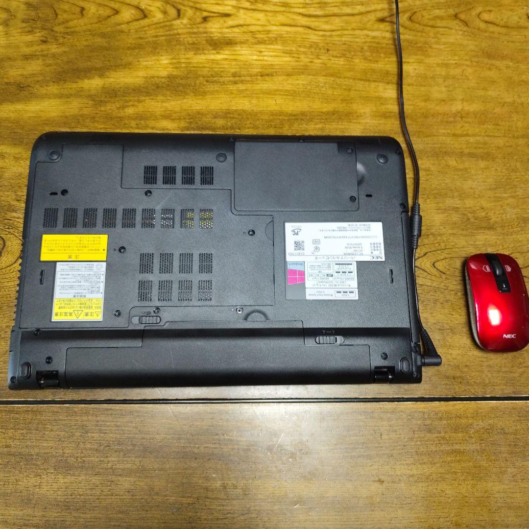 NEC LaVie Windows11ノートPC i3 4GB SSD