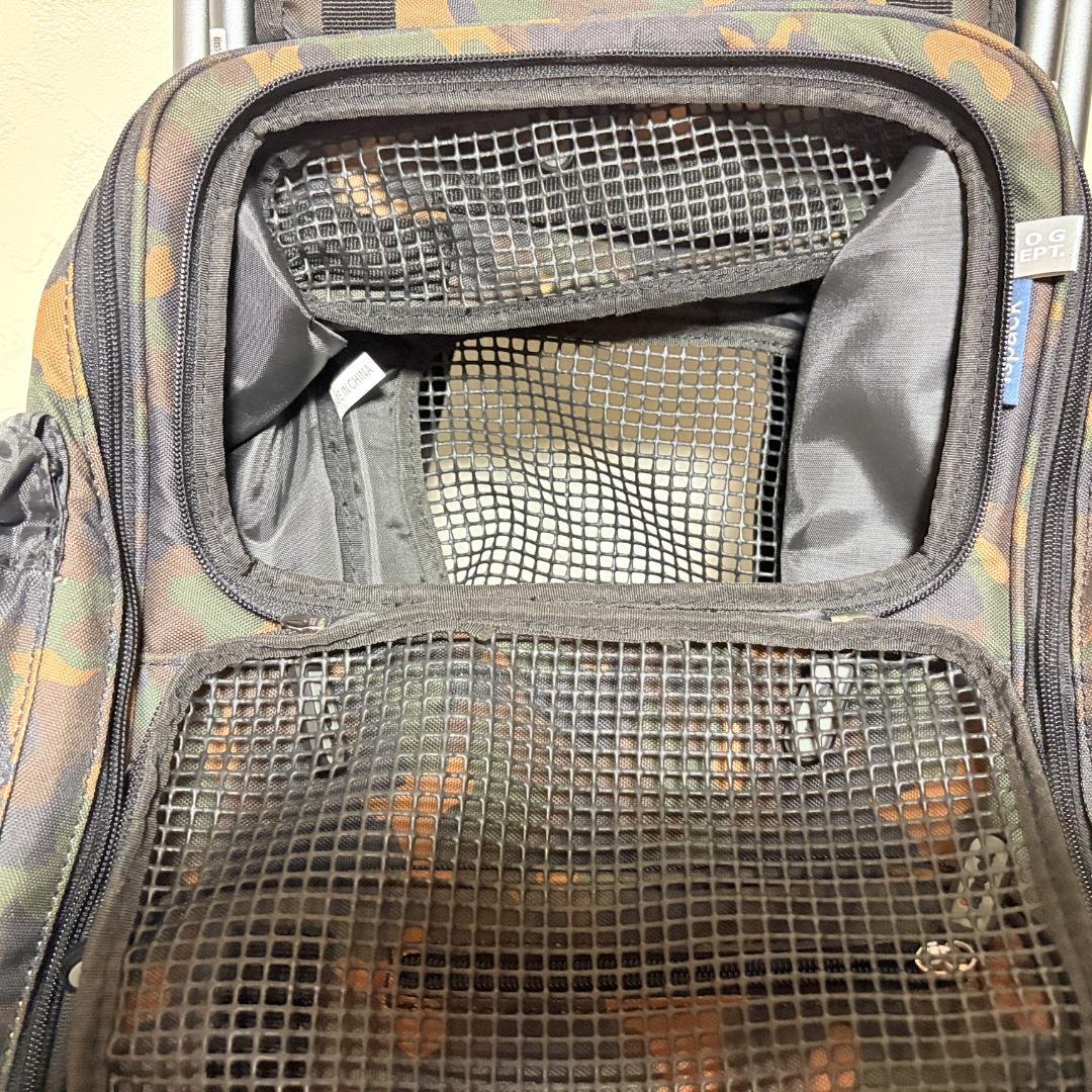 【美品】Dogdept キャリーバッグ リュック ドッグデプト カモフラージュ