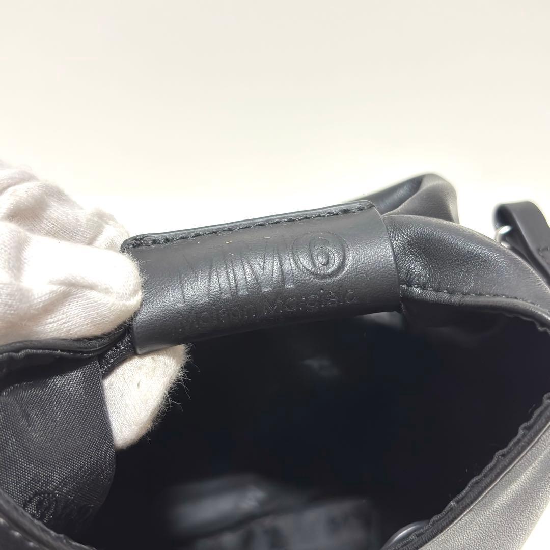 524✨極美品✨メゾンマルジェラ MM6 ショルダーバッグ ジャパニーズ 黒