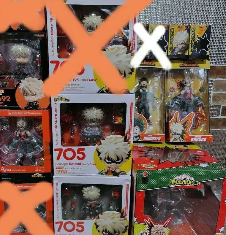 【未開封大量セット】僕のヒーローアカデミア 爆豪勝己フィギュア ねんどろいど