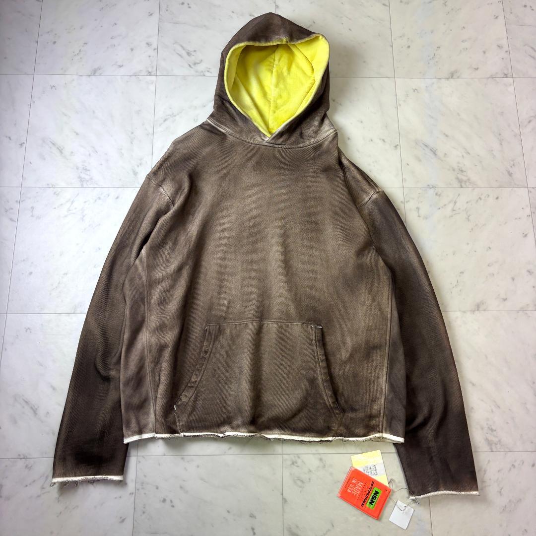 NOTSONORMAL オーバーサイズ フーディ XL アメリカ製 染め 綿