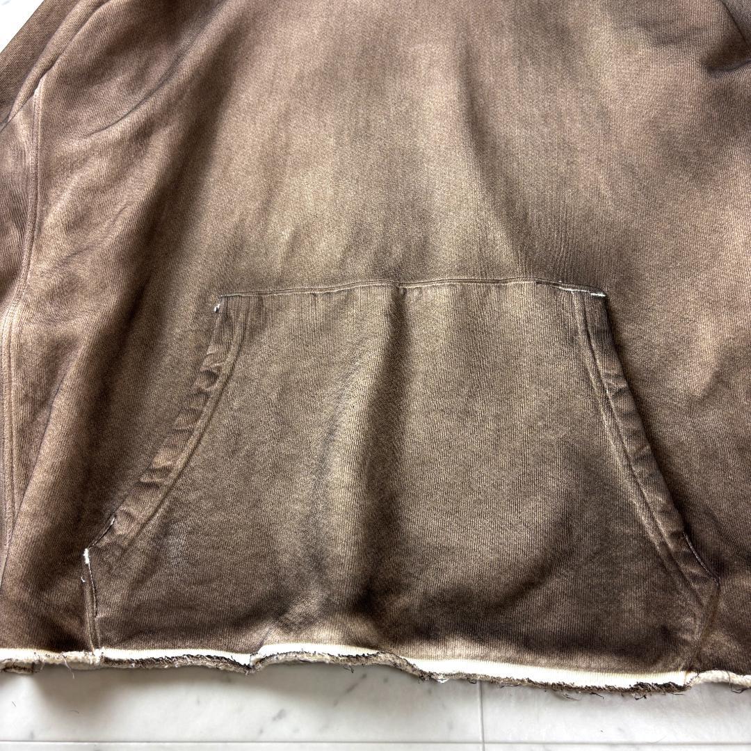 NOTSONORMAL オーバーサイズ フーディ XL アメリカ製 染め 綿