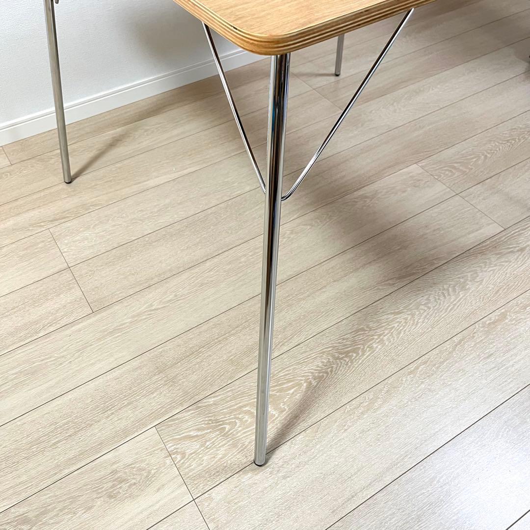 (つ26)イームズ 折りたたみ式 ダイニングテーブル DTM-2 正方形