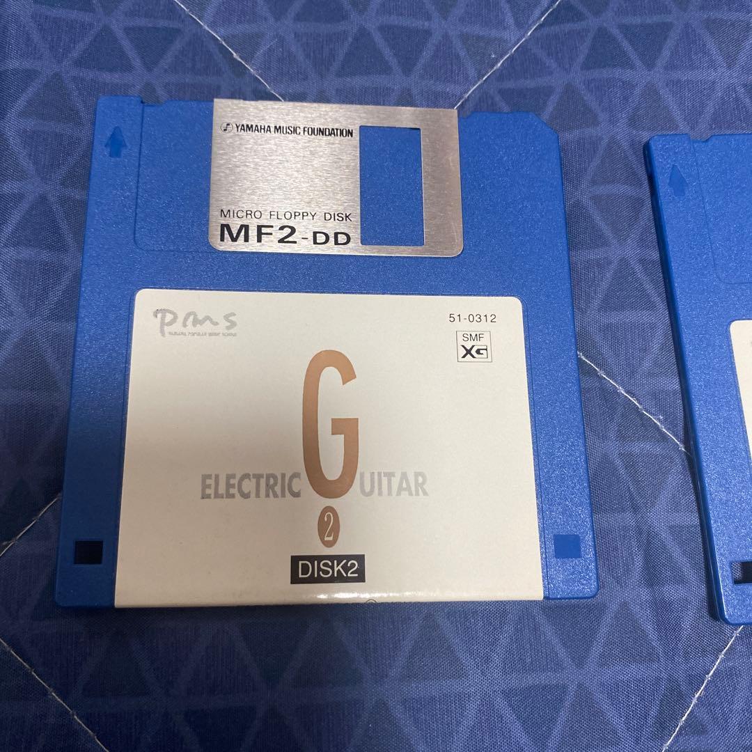 electric guitar midi フロッピー　伴奏くん　3枚