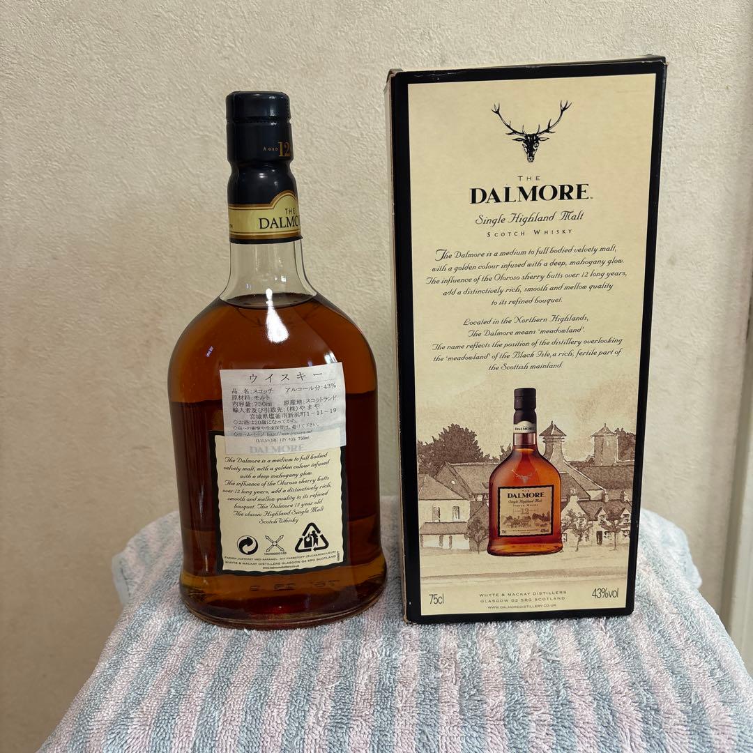 [お正月セール]ダルモア 12年 オールドボトル　　　75cl 43%
