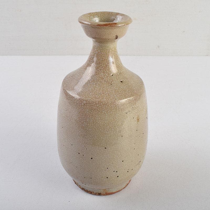 朝鮮美術　李朝　白磁　徳利　時代箱　M　R9399