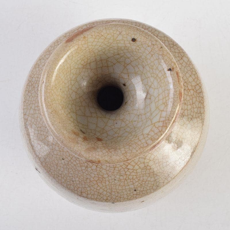 朝鮮美術　李朝　白磁　徳利　時代箱　M　R9399