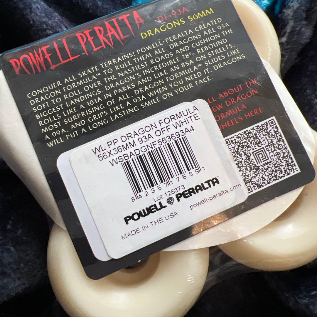 Powell Peralta Dragons 56mm 93a スケボーウィール