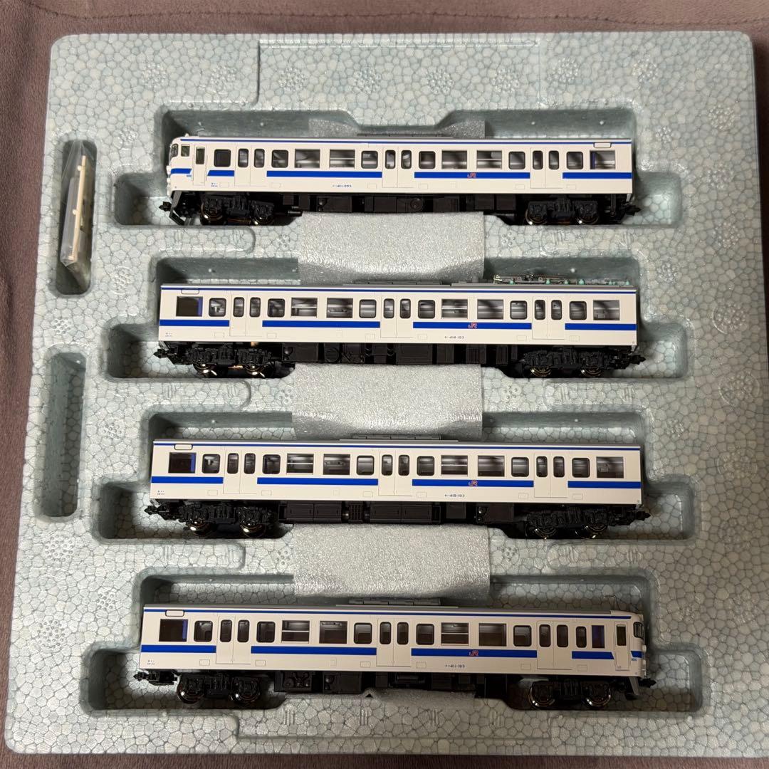 ほぼ未使用美品 KATO 10-1539 415系 100番代(九州色)増結編成