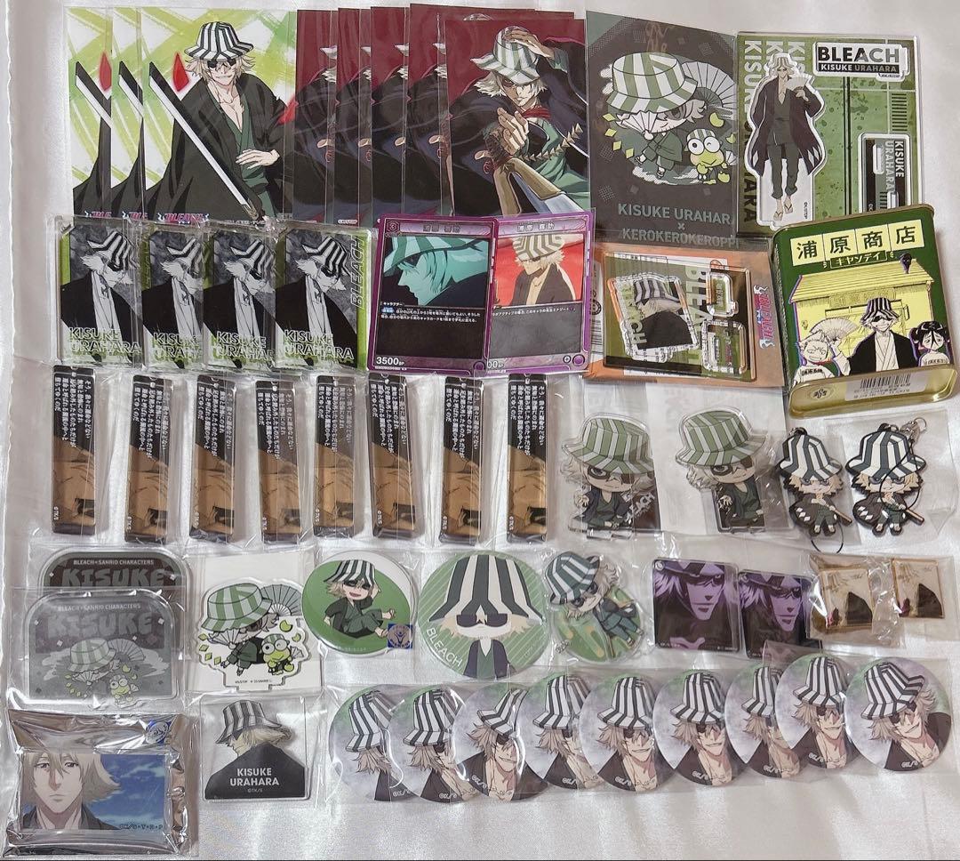 BLEACH 浦原喜助　缶バッジ　アクスタ　アクリルバッジ　ドミノ　サンリオ