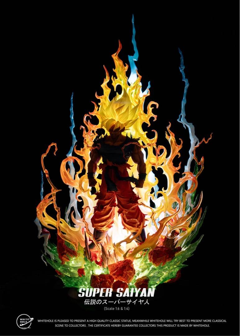 ☆稀少 WH studio 孫悟空 伝説の超サイヤ人 フィギュア ガレージキット