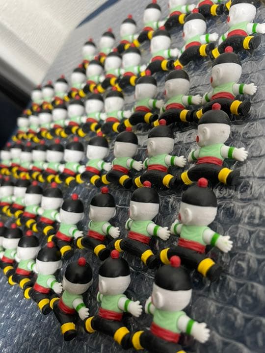 57体　ドラゴンボールZ デスクトップツールコレクション　チャオズ　マグネット