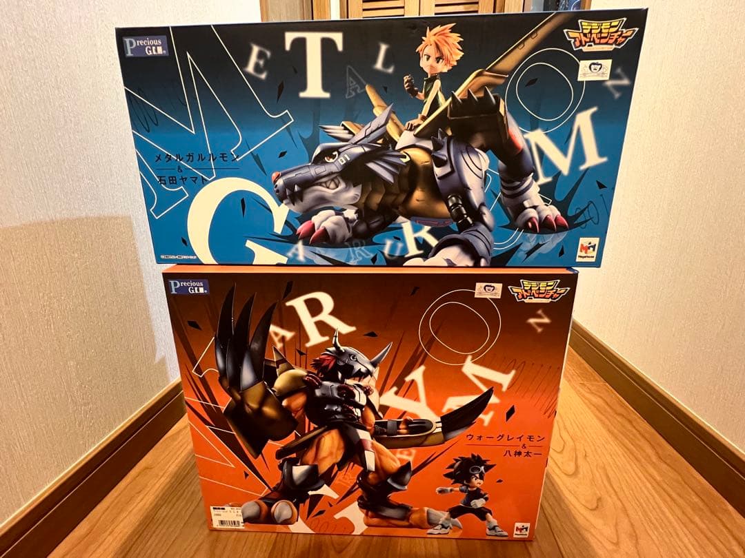 ウォーグレイモン＆八神太一メタルガルルモン&石田ヤマト G.E.M.　2点セット