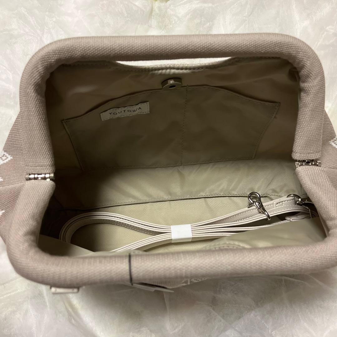 完売カラー！！【YOUTOWA】フォレストニット・ハンドルクラッチバッグ