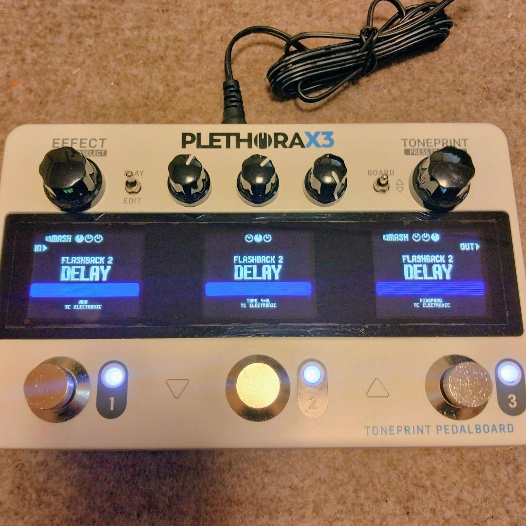 ギター TC ELECTRONIC PLETHORA X3