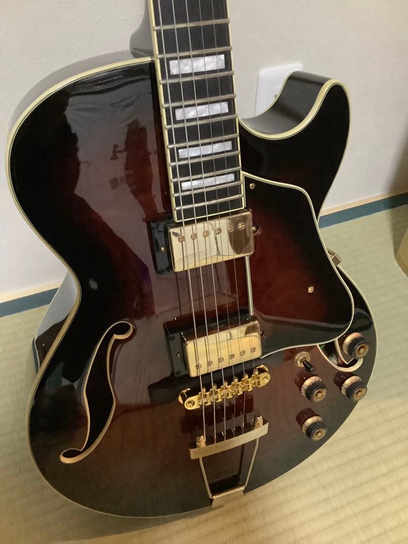 Ibanez アイバニーズフルアコAG95QA-DBS
