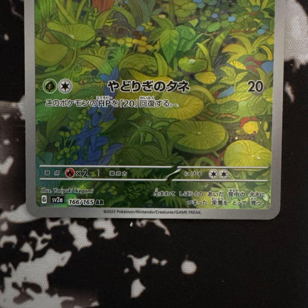 ポケモンカード　151 フシギバナex SAR AR 進化ライン