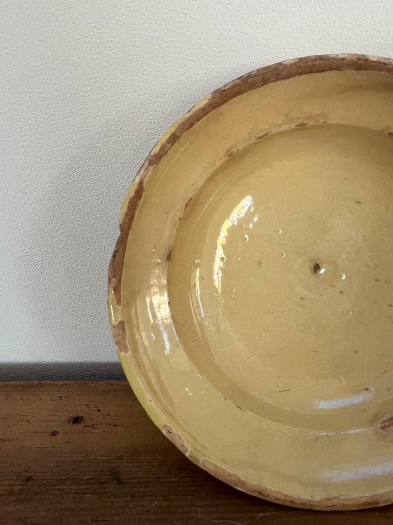 アンティーク　フランス　南仏　陶器　ボウル