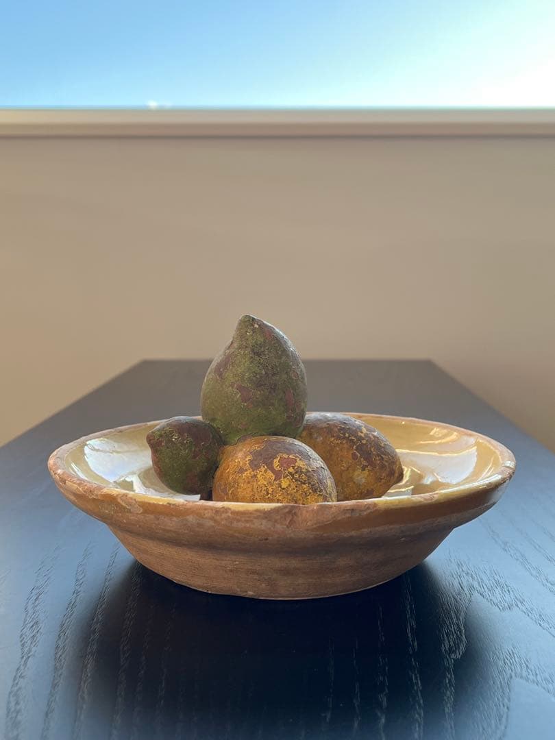 アンティーク　フランス　南仏　陶器　ボウル