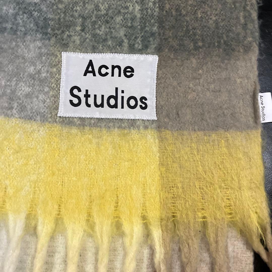 Xmas SALE！！Acne Studios チェック柄マフラー　2本セット