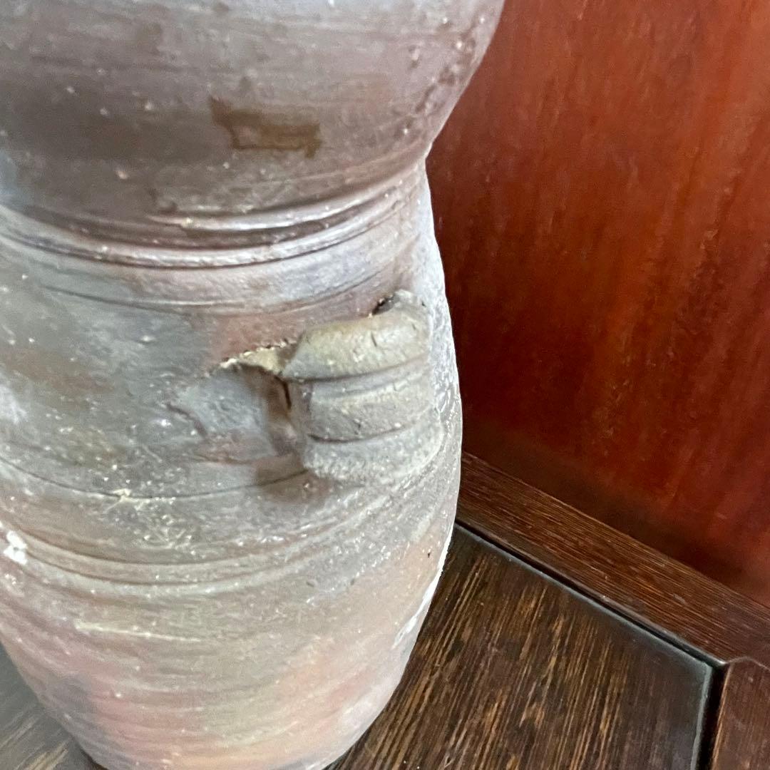 備前焼 見附文雄 花生 花入 花器 花瓶