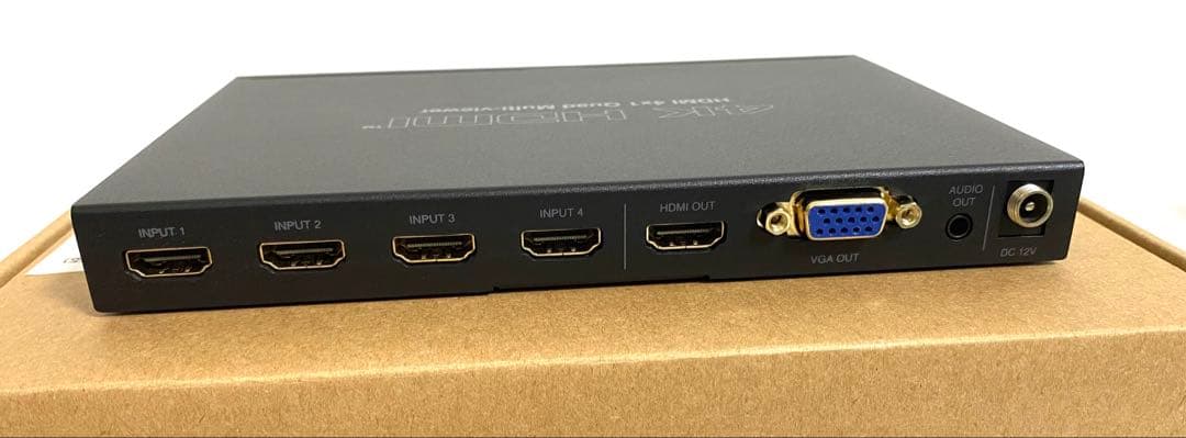 サンワサプライ SW-UHD41MTV HDMI画面分割切替器 4K SANWA